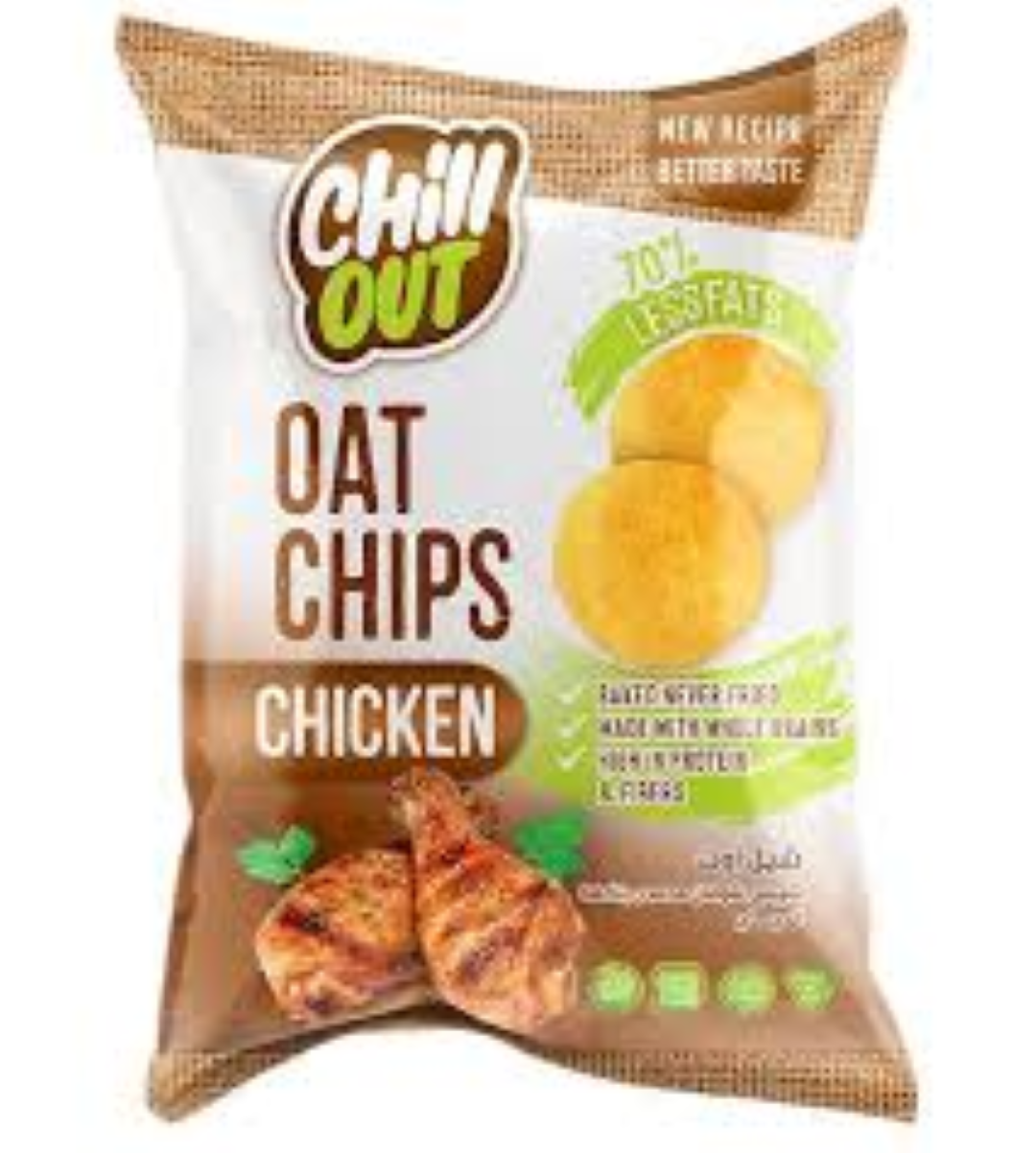 CHILL OUT OAT CHIPS CHICKEN 60G